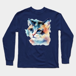 Cute cat Long Sleeve T-Shirt